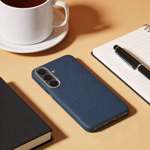  KEVLAR futrola kompatibilna s MagSafe-om za SAMSUNG GALAXY A57 plava Slike