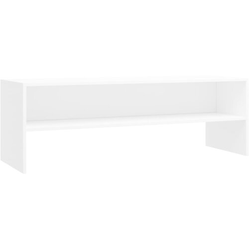 Maison Chic TV omarica - TV stojalo - Televizijska omarica bela 140x40x40 cm iverna plo&amp;scaron;ča, (21700454) Slike