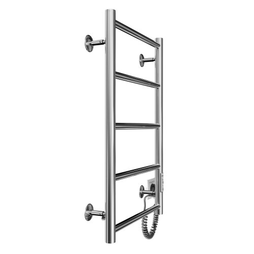  Kupatilski ljestvičasti radijator CLASSIC 65W/230V 66x42 cm nerđajući čelik/sjajni hrom desni Slike