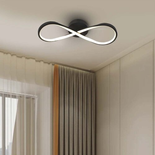  LED plafonsko svetlo LED/24W/230V 3000K crno Slike