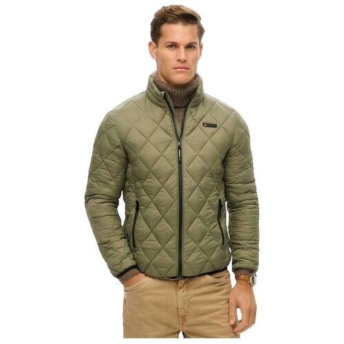 Superdry Jakne & Blazerji Diamond Quilt Fuji Lite Zelena Cene