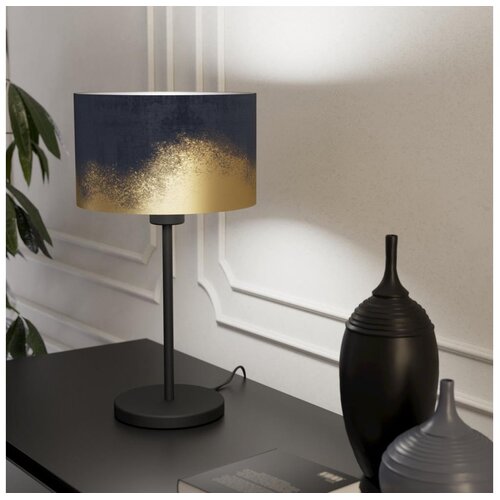 Eglo 39975 - Stona lampa CASUARITA 1xE27/40W/230V plava/zlatna Cene