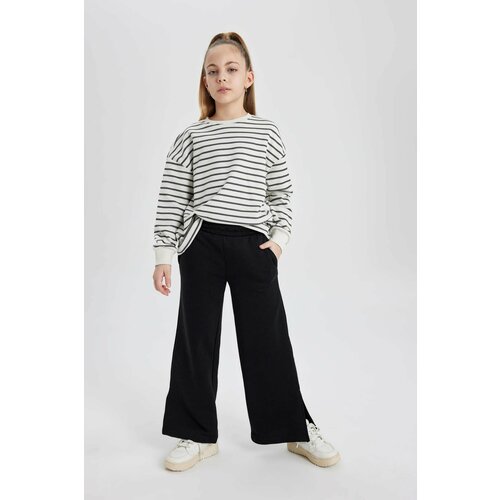 Defacto Girl Wide Leg Trousers with Wide Slits Cene