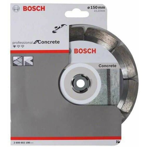 Bosch dijamantska rezna ploča standard for concrete 2608602198/ 150 x 22/23 x 2 x 10 mm Slike