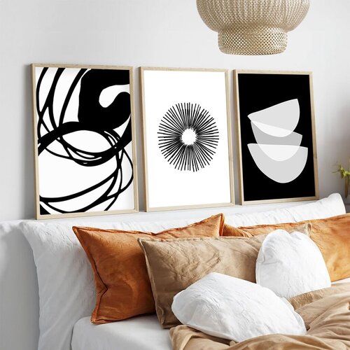 Wallity uramljena slika Huhu241, 30x40 cm , 3 dela Slike
