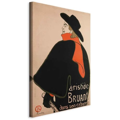  Slika - Aristide Bruant: Dans son cabaret (1 Part) Vertical 60x90 Na talijanskom platnu Cijene