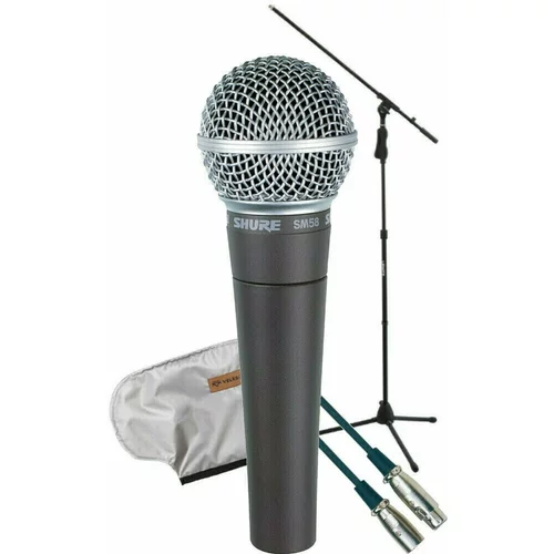 Shure SM58-LCE set dinamični mikrofon za vokal