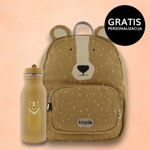 Trixie dječji ruksak + bočica 500 ml mr. bear Cijene
