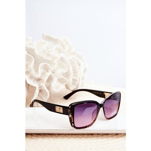 Kesi Women's UV400 Sunglasses - Black and Pink Cene