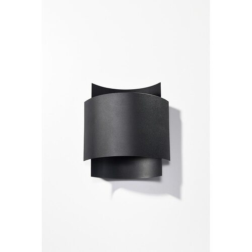 Nice Lamps Črna stenska svetilka Forgmi Cene
