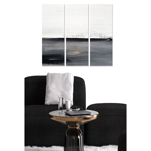 Wallity MDF1325548097 multicolor decorative mdf painting (3 pieces) Cene