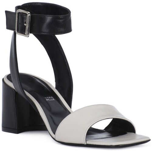 Priv Lab Sandali &amp;amp; Odprti čevlji MILK SANDALO Bela Slike