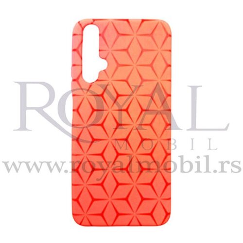  futrola soft print geometrik No2 za huawei honor 20 / nova 5T fluorescentno narandzasta Slike
