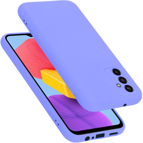 Cadorabo Ohi&scaron;je, združljiv s Samsungom v tekoči lahki vijolični barvi - za&scaron;čitni pokrov iz fleksibilnega silikona TPU, (20694821) Cene