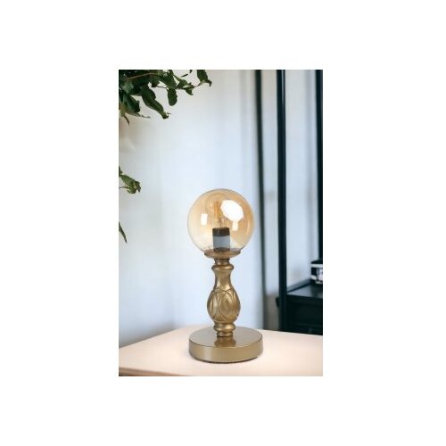Opviq Stona lampa E27 Grlo, Smeđe-Zlatno Cijene