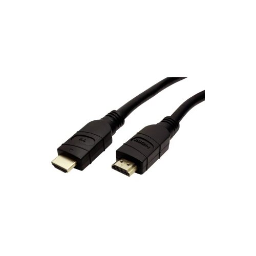 Value HDMI priključni kabel HDMI-A vtič\, HDMI-A vtič 20.00 m črna 14.99.3453 #####4K UHD\, za&scaron;čiten\, aktivno z ojačitvijo signala HDMI kabel, (20415252) Cene