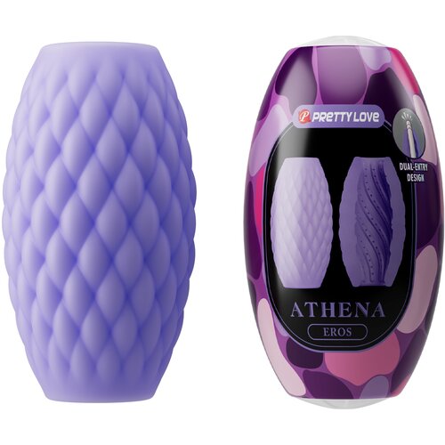 Pretty Love Athena Egg Stroker Eros Purple Slike