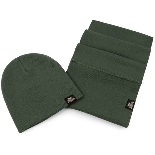 Lonsdale Unisex scarf and beanie set Slike
