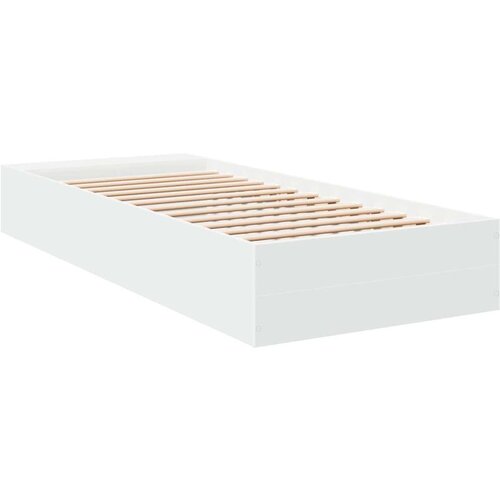 vidaXL Okvir za krevet bijeli 90x190 cm konstruirano drvo Cijene