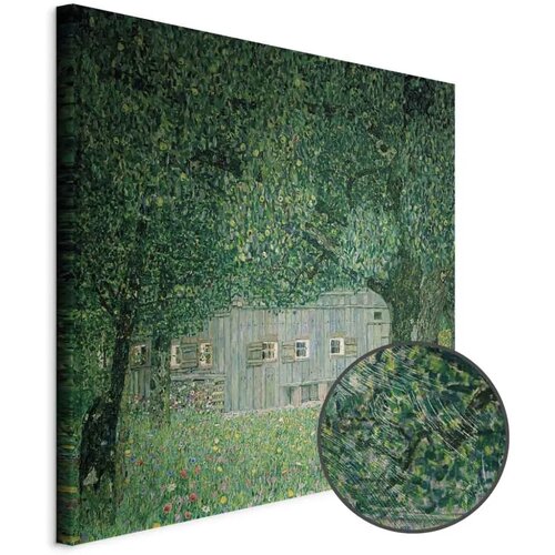 Slika - Gustav Klimt &ndash; Ober&ouml;sterreichisches Bauernhaus 40x40 Premium Print Cijene