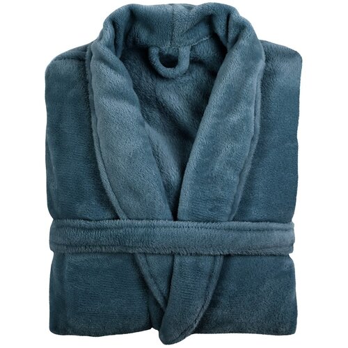 Tiseco Home Studio Plavi kućni ogrtač od mikropli&amp;scaron;a L/XL Cosy &amp;ndash; Slike