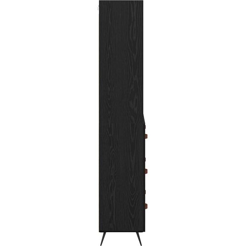  Highboard Crni hrast 69,5 x 34 x 180 cm Konstruirano drvo Slike
