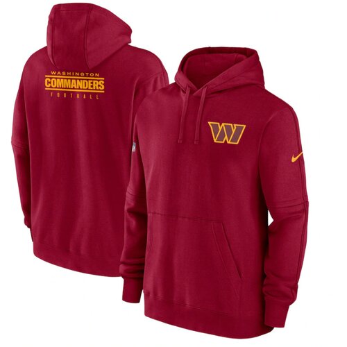 Nike muški Washington Commanders Club Sideline Fleece Pullover pulover sa kapuljačom Cijene