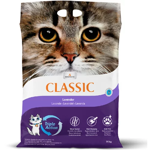 Extreme Classic Intersand Classic pesek za mačke z vonjem sivke - 14 kg