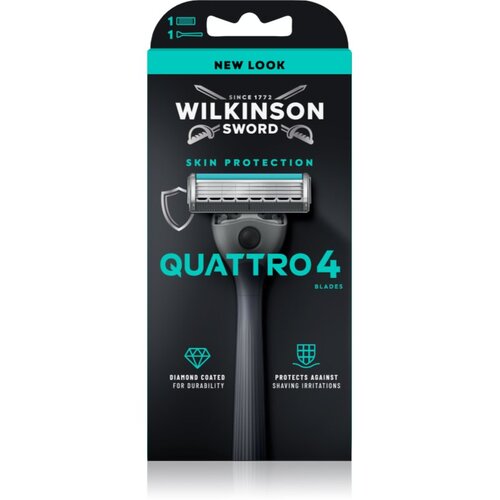 Wilkinson Sword Quattro Men&amp;#039;s Razor brijač za mu&amp;scaron;karce 1 kom Slike