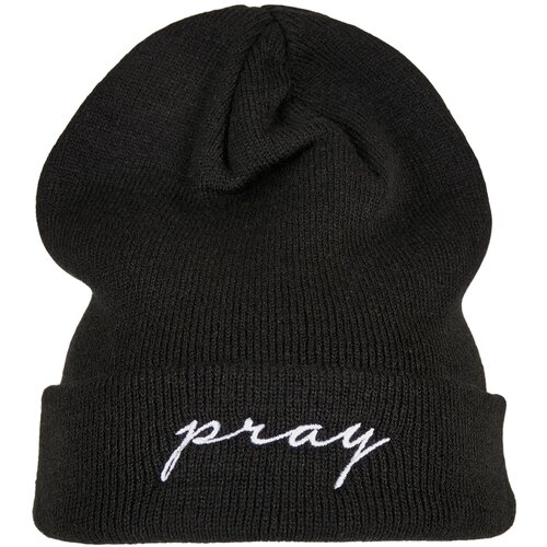 MT Accessoires Pray Embroidery Beanie Black/White Cijene