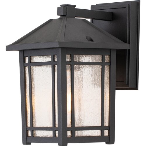 Elstead Lighting Elstead Quoizel Cedar Point Zunanja stenska svetilka črne barve, IP44, (22100040) Cene