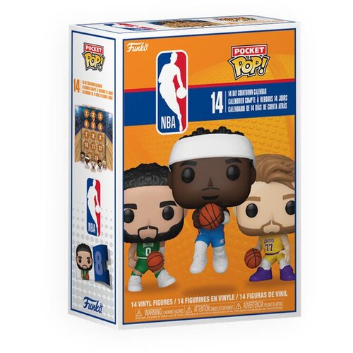 FUNKO Pocket Pop adventski kalendar NBA, 14 figura Slike