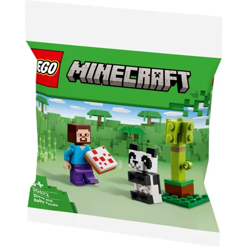 Lego Minecraft® 30672 Steve i mala panda