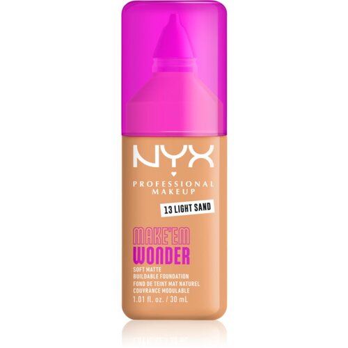 NYX Professional Makeup Make &lsquo;Em Wonder blagi matirajući puder nijansa 13 Light Sand 30 ml Cijene