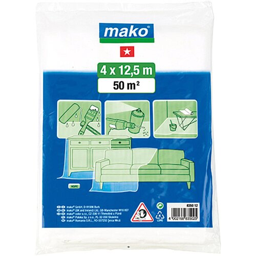 MAKO pokrivna folija (12,5 x 4 m, Standardna čvrstoća) Slike