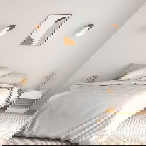 vidaXL noćni ormarići 2 kom bijeli 40 x 31 x 40 cm od masivne borovine Cijene