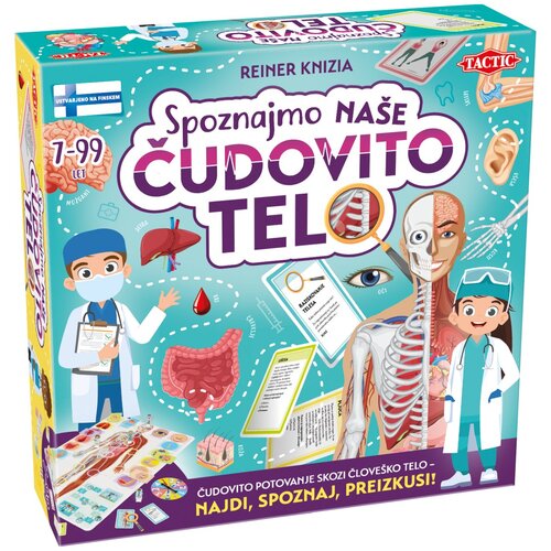 Tactic Družabna igra Spoznajmo na&amp;scaron;e čudovito telo 6/1 Slike