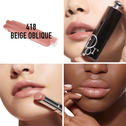 Dior Addict ble&amp;scaron;čečo &amp;scaron;minko polnilna odtenek 418 Beige Oblique 3,2 g Slike