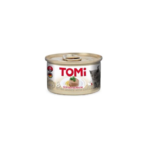 Tomi Cat konzerva za mačke mousse Kitten - Piletina 85g Cene
