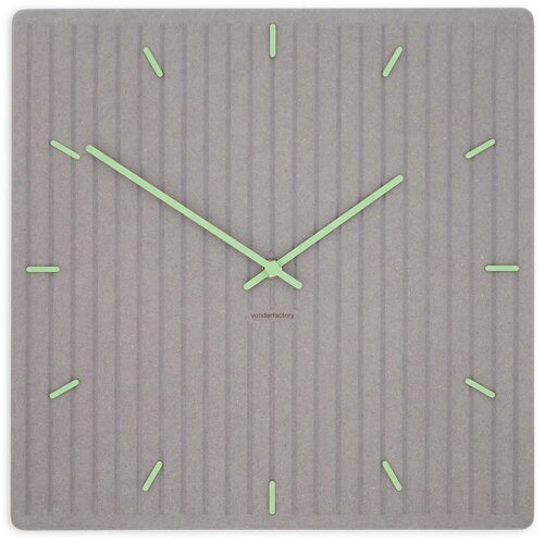 Von Der Factory Zidni sat Luxhora Lineara Light Grey 11 boja kazaljki Cijene