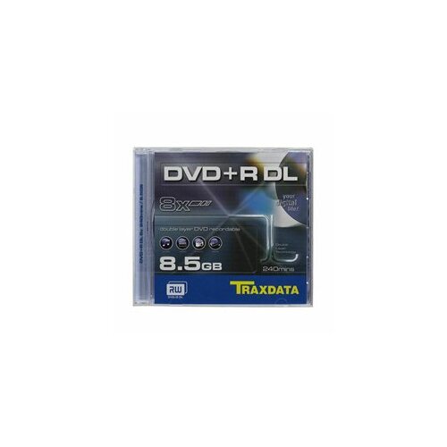  DVD+R DL, TRAXDATA,8,5 GB,8X,BOX 1 Cijene