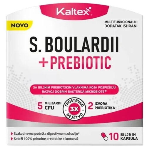 Kaltex S.Boulardii + Prebiotik 10 Kapsula Slike