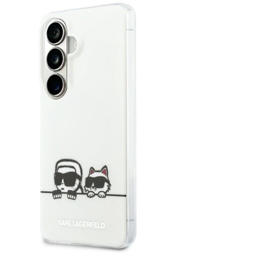  Maska Karl Lagerfeld IML Peekaboo Karl&Choupette MagSafe za Samsung S26/ S941B bela Cene