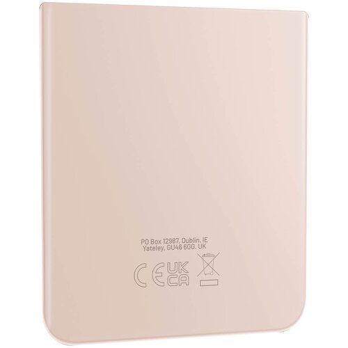 Samsung Uradno spodnje zadnje steklo za Galaxy Z Flip 4, rožnato zlato, (20897957) Slike