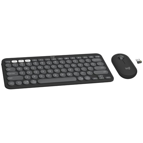 Logitech Pebble2 Wireless Combo US tastatura + mis Graphite Slike