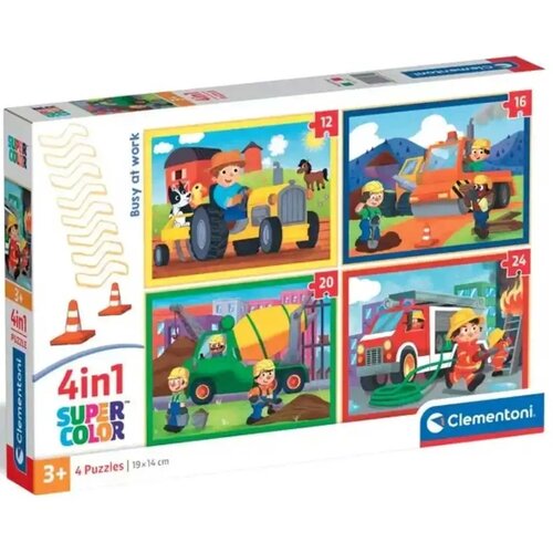 Clementoni Noli zauzet 4u1 Supercolor puzzle - Cene