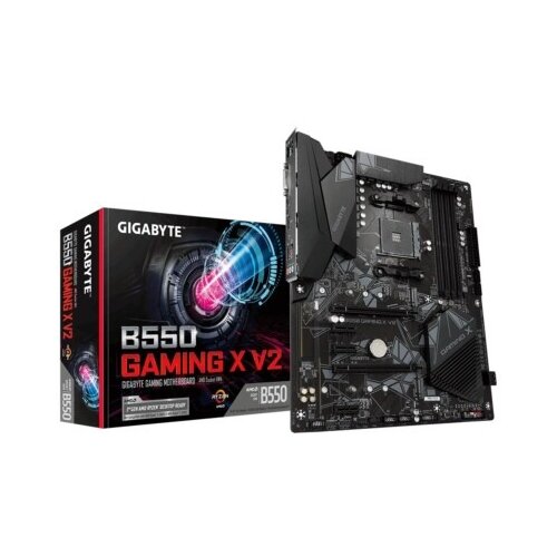 Gigabyte AM4, AMD B550 Chipset, 4 xDDR4 DIMM, Supports AMD Ryzen 5000 Series/ Ryzen 5000 G-Series/ Ryzen 4000 G-Series and Ryzen 3000 Series Processors B550 GAMING X V2 Slike