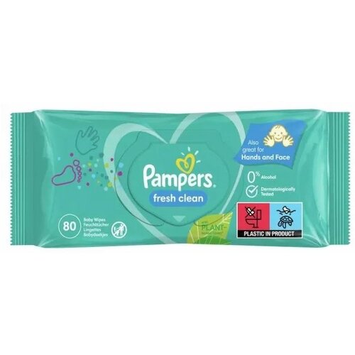 Pampers vlažne maramice fresh clean 80kom Cene