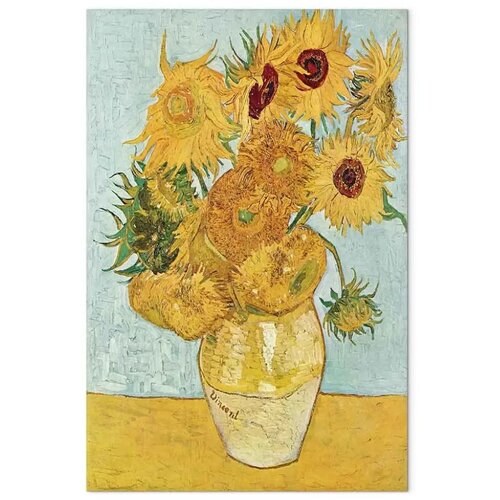  Slika - Vincent van Gogh – Still Life: A Vase With Twelve Sunflowers III 80x120 Premium Print Cene