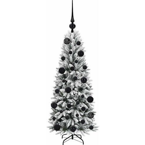  Umjetno božićno drvce Bijela 120 cm PVC, plastika, čelik i PE Slike